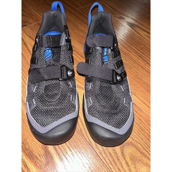 NWOT Adidas Terrex Ortholite‎ Mens 6.5 Black And Blue Hiking Outdoor Bungee Shoe main image 8